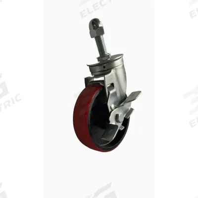 Dayton Caster Kit: MH4ECW803G - Casters & Wheels for Lift Tables & Pallet Positioners