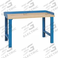 LISTA Workbench: Fixed Ht, Butcher Block, 60 in x 30 in, 1,000 lb Overall Load Capacity, Blue (MPN XSWB10-60BT/BB). Key specifications — Brand: LISTA.