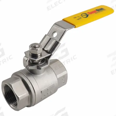 APPROVED VENDOR Manual Two-Way Ball Valve: 4 in, 316 Stainless Steel, Straight Valve Body - Stainless Steel Ball Valves
