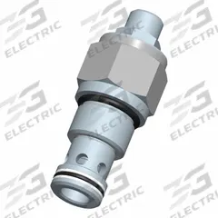 BUCHER HYDRAULICS Cartridge Valve: Screw-In, Screwdriver Adjustment, C12-20 Valve Cavity Size, RVPS (MPN RVPS-12-N-S-0-50). Key specifications — attr1012059: RVPS-12-N-S-0-50; attr1250696: RVPS; attr1011660: Nitrile; attr1011632: Screwdriver; attr1011635: BUCHER HYDRAULICS; attr1011636: Steel; attr1011644: C12-20.