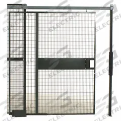 WIRECRAFTERS Sliding Door: 8 1/2 ft H x 3 3/8 ft W x 2 in D, Gray, Enamel/Powder-Coated (MPN SD388). Key specifications — Finish: Enamel; Material: Steel; Mounting Orientation: Left; Includes Mounting Hardware: Yes; Brand: WIRECRAFTERS.