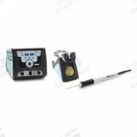 WELLER Soldering Station: 2 Channel, 200 W, ESD Safe (MPN WX2023N). Key specifications — attr178882: Soldering Iron; attr176067: WX2023N; attr176859: Yes; attr176070: WELLER.