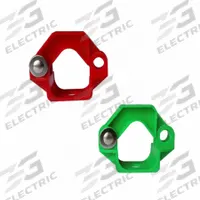 ZING Power Handle Lockout, Set: For Power Handle Switch Type (MPN 7804). Key specifications — Lockout Material: ABS Plastic/Steel; For Switch Type: Power Handle; Brand: ZING; Lockout Color: Red.