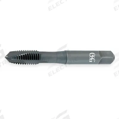 OSG Spiral Point Tap: M8x1.25 Metric, D5 / 4H-6H, 3 Flute, Plug Chamfer - Spiral-Point Taps for Steel & Stainless Steel