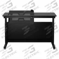 VERSADESK Standing Desk: Black, Wood, 48 in Overall Wd, 24 in Overall Dp, 36 in Max Desktop Ht (MPN RST4824-BB). Key specifications — Frame Color: Black; Frame Material: Laminate; Brand: VERSADESK; Desktop Color: Black; Desktop Material: Wood.