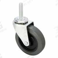 APPROVED VENDOR Stem Caster: Inch, Swivel, 3 in Wheel Dia., 7/8 in Wheel Wd, 3 1/2 in Mounting Ht (MPN P5S-UP030G-ST4). Key specifications — Brand: APPROVED VENDOR; Thread Size: 3/8"-16; Roll Up: Swivel.