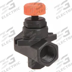 HAYWARD Needle Valve: Inline Valve Body, Glass-Filled Polypropylene, Screw-In Bonnet, FNPT x FNPT (MPN NVA4050T). Key specifications — For Media: Water; Standards: ASTM D 4101; Brand: HAYWARD; Valve Series: NVA; Connection Gender - Side 2: Female; Connection Gender - Side 1: Female; Connection Type - Side 1: NPT; Connection Type - Side 2: NPT.