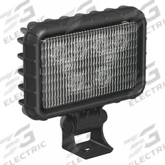 J.W. SPEAKER Vehicle Work Light: Rectangular, Trapezoid, LED, Bolt, DT04-2P Connector, Surface Mount (MPN 880). Key specifications — Housing Color: Black; Brand: J.W. SPEAKER; Mount Type: Bolt; Electrical Connection: DT04-2P Connector; Installation Type: Removable.