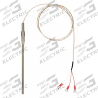 LOVE Surface Temperature Probe: -328°F to 1,202°F /-200°C to 650°C, ±0.3°C/0.12 ohm @ 0°C (MPN RTD-686). Key specifications — Cable Length: 2 ft 10 in; Brand: LOVE; Accuracy: ±0.3 °C/0.12 ohm @ 0 °C.