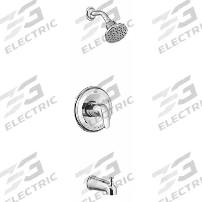 AMERICAN STANDARD Tub and Shower Trim Kit: Colony PRO, 1.75 gpm Fixed Showerhead Flow Rate - Bathtub Spout & Fixed Showerhead Faucet Combinations