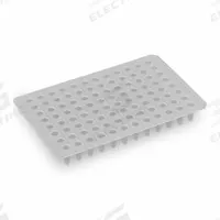 MTC BIO PCR Well Plate: Non-Sterile, 96 Wells, 0.1 mL, 7 mm Dia, RNase/DNase Free, Round (MPN P9601-N). Key specifications — Brand: MTC BIO; Body Color: Colorless; RNase/DNase Free: Yes; Well Shape: Round; Material: Polypropylene.