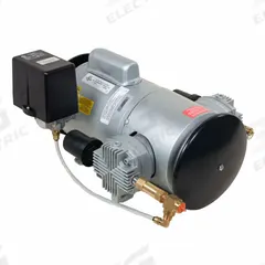 GAST Piston Air Compressor: 1 hp, 1 Phase, 115/208 to 230V AC, 50 psi Max Continuous Pressure (MPN 6LCF-46S-M616NEX). Key specifications — attr50761: 115/208 to 230V AC; attr50712: GAST; attr51763: 1.
