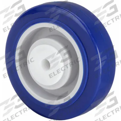 APPROVED VENDOR Caster Wheel: 3 1/2 in Wheel Dia., 1 1/4 in Wheel Wd, Polyurethane, Plastic - Polyurethane Tread on Plastic Core Wheels