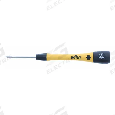 WIHA ESD-Safe Precision Torx Screwdriver: ESD Safe PicoFinish, Std Lg, Torx Tip - ESD-Safe Precision Torx Screwdrivers