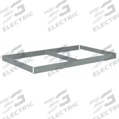 TENNSCO Shelf: 60 in x 36 in, 2,250 lb Load Capacity, Gray, Shelf (MPN ZLCS-6036). Key specifications — Includes: (4) Beams; Shelf Configuration: Single Straight; Color: Gray; Frame Material: Steel; Brand: TENNSCO; Frame Finish: Zinc Plated; Product Type: Shelf.