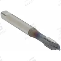 OSG Spiral Point Tap: #8-32 UNC, H11, 3 Flute, Plug Chamfer, TiCN Coated Vanadium High Speed Steel (MPN 2818108)