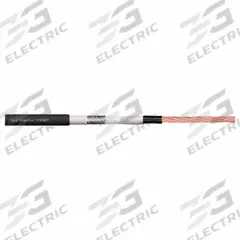 CHAINFLEX Motor Cable: 6 AWG Conductor Size, 1 Conductors, Single, TPR Jacket, Order by the Foot (MPN CFROBOT-036). Key specifications — Conductor Grouping: Single; Conductor Size: 6 AWG; Includes Ground: No; Minimum Bend Radius Factor - Flexible: 8 x OD; Minimum Bend Radius Factor - Fixed: 5 x OD; Overall Length: Order by the Foot; Brand: CHAINFLEX.