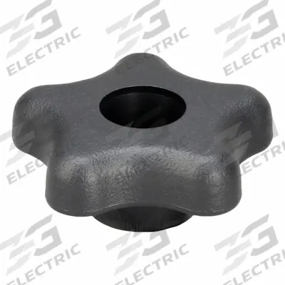 INNOVATIVE COMPONENTS Hand Knob: 5 Point, Plastic, M8 Thread, 1 in Thread Lg - Snap-Lock 5-Arm Knobs
