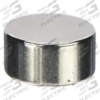 APPROVED VENDOR Rare Earth Magnet: Neodymium, 1/2 in Outside Dia, 0.25 in Thick, Disc Magnet, 35H (MPN 6YA39). Key specifications — Color: Silver; Max Pull Force: 9.7 lbf.