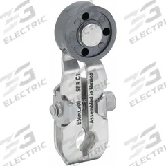 EATON Limit Switch Lever Arm: Roller Lever, Fixed, 1.5 in Arm/Operator Lg - Max, E50 (MPN E50KL200). Key specifications — Brand: EATON; Compatible with Series: E50; Roller Position: Front; Actuator Style: Rotary Lever Roller.