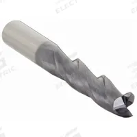 WIDIA HANITA Square End Mill: Carbide, TiAlN Coated, 3 Flute, 1/2" Mill Dia, 2" LOC, 4" OAL (MPN I3S0500T200L)