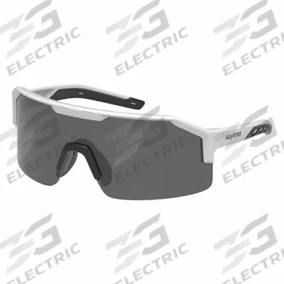 HEXARMOR Safety Glasses: Gray 12% Lens, Half-Frame, Anti-Fog/Scratch-Resistant - Adjustable Comfort-Fit Safety Glasses