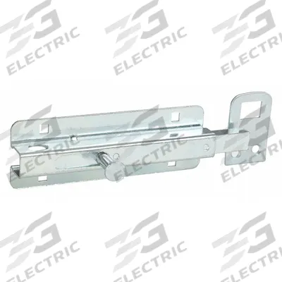 APPROVED VENDOR Door Bolt: Spring Bolt, Zinc, 1 in Ht, 2 1/4 in Wd - Door Bolts