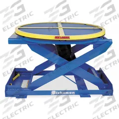 BISHAMON Pallet Positioner and Level Loader: Wt Actuated, 4,000 lb Load Capacity, 50 in Overall Lg (MPN EZ Loader). Key specifications — Lift Control Method: Weight Actuated; Brand: BISHAMON.