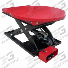 DAYTON Scissor Lift Table: Electric, 2,000 lb Load Capacity, 41 1/2 in Max Lifting Ht, 115V AC (MPN 60NH63). Key specifications — Brand: DAYTON; Operating Voltage: 115V AC; Lift Mechanism: Hydraulic; Platform Diameter: 46 in.