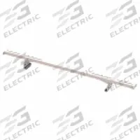 WEATHER GUARD Van Roof Rack: Aluminum, 19 in Overall Ht, 4 in Overall Lg, 5 3/4 in Overall Wd, White (MPN 2060-3-01). Key specifications — Material: Aluminum; Finish: Powder-Coated; Brand: WEATHER GUARD; Color: White.