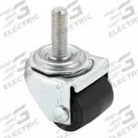 SHEPHERD CASTER Stem Caster: Inch, Swivel, 1 7/16 in Wheel Dia., 1 11/16 in Wheel Wd, Polypropylene (MPN C0014748TZ-POL01(KK)). Key specifications — Brand: SHEPHERD CASTER; Thread Size: 1/2"-13; Roll Up: Swivel.