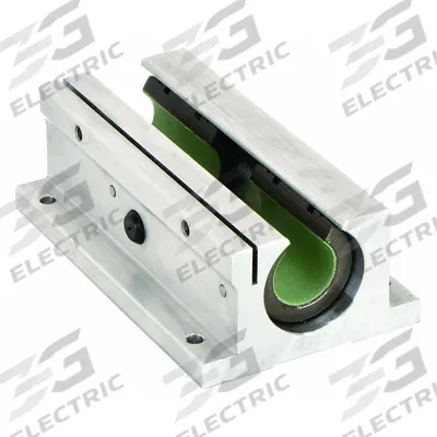 THOMSON Linear Pillow Block Bearing: Twin, Self-Aligning, 5/8 in Inside Dia, TEP 950 - Twin Closed Self-Aligning Pillow Block Linear Plain Bearings