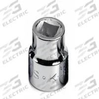 SK PROFESSIONAL TOOLS Socket: SAE, 3/8 in Drive Size, 9/32 in Socket Size, 4-Point, Std, Chrome (MPN 41439). Key specifications — attr1204417: SK PROFESSIONAL TOOLS; attr1204392: Chrome.