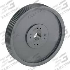 APPROVED VENDOR V-Belt Pulley: 8V4450, 5 Groove, 44.5 in OD, Bushed Bore, For 8V/8VX Belt Section (MPN 58V4450N). Key specifications — Pulley Industry Number: 8V4450; Pitch Diameter: 44.5 in (8V); For Belt Section (broad, with similar types): 8V or 8VX.