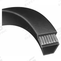 BANDO Metric V-Belt: SPZ, SPZ1900, 1,900 mm Outside Lg, 9 1/2 mm Top Wd, 8 mm Thick, Rubber Compound. Key specifications — Industry Number: SPZ1900; Belt Material: Rubber Compound; Reinforcing Cord Material: Polyester; Brand: BANDO.