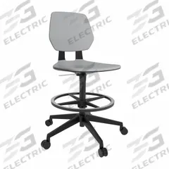 SAFCO PRODUCTS Task Chair: Commute, Gray, Plastic Material, 17 3/4 in Seat Wd, 18 in Seat Dp, Swivel (MPN 7827GR). Key specifications — attr995518: Commute; attr982877: Black; attr982913: Yes; attr982865: Black; attr982870: SAFCO PRODUCTS; attr982901: Gray.