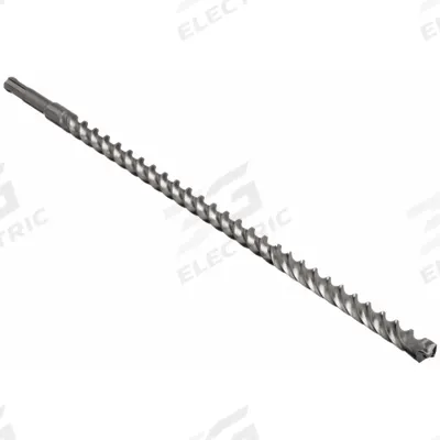 BOSCH Rotary Hammer Drill: 1/2 in Drill Bit Size, 16 in Max Drilling Dp - Carbide-Head SDS-Plus Concrete & Masonry Drill Bits