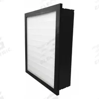 GRAINGER Minipleat Air Filter: 24 in x 24 in x 4 in, Synthetic, Plastic, Single Header, MERV 11 (MPN 2GFD1). Key specifications — Brand: GRAINGER; Frame or Header Material: Plastic; Media Material: Synthetic.