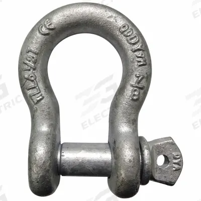 APPROVED VENDOR Anchor Shackle: Anchor Shackle, 13,000 lb Working Load Limit, Carbon Steel - Anchor Shackles for Lifting
