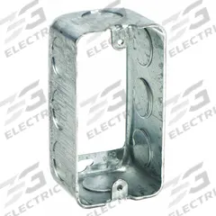 RACO Extension Ring: Steel, Silver, For 1 Gangs, 1.88 in Overall Dp, 2.13 in Overall Wd (MPN 665). Key specifications — Brand: RACO; For Number of Gangs: 1; Accessory Type: Extension Ring; Color: Silver; Material: Steel.
