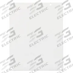 HOFFMAN Interior Panel: Back Panel Panel, 8.75 in Overall Ht, 6.88 in Overall Wd, Steel, A10P8. Key specifications — Panel Style: Back Panel; Brand: HOFFMAN; Finish: Powder Coated; Manufacturer Part Number: A10P8; Material: Steel.