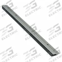 NATIONAL GUARD Door Weatherstripping: Flat Insert, 4 ft Lg, 1 1/8 in Wd, 1 3/16 in Ht (MPN 127NA-48). Key specifications — Insert Material: Neoprene; Flange Material: Aluminum; Brand: NATIONAL GUARD.