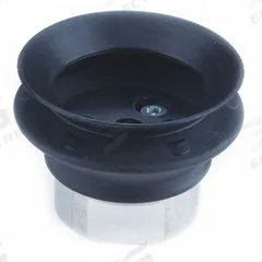 SMC Vacuum Pad Assembly: Bellows, M8x1.25, 40 mm Pad Dia, Urethane Rubber, Brown, 50A, 32 mm Pad Ht (MPN ZPT40HBU-B8). Key specifications — attr1019101: ZPT40HBU-B8; attr1019103: SMC; attr1019107: 50A.