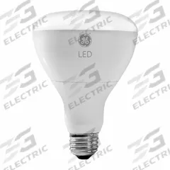 GE LAMPS Compact LED Bulb: LED, BR30, Medium Screw (E26), 8 W Watt, 3000K, 650 lm Light Output (MPN LED8DBR30/930-6PK). Key specifications — Bulb Finish: Frosted; Color Temperature: 3000K; Shatter-Resistant: No; Brand: GE LAMPS; Voltage: 120V AC; Bulb Shape: BR30.