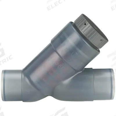 GF PIPING SYSTEMS Y Strainer: 3 in, Spigot, Mesh, 0.125 in Screen Size - PVC Y Strainers
