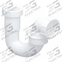 APPROVED VENDOR Trap: Plastic, White, 1 1/2 in Nominal Pipe Size, Slip, Slip (MPN 35379). Key specifications — Includes: Reducing Washer; Brand: APPROVED VENDOR; Material: Plastic.