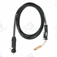 TWECO MIG Gun: Spray Master 450, 450 A, 1/16 in, 15 ft, Euro-Compatible (MPN 1040-1077). Key specifications — For Rear Connection Type: Euro-Compatible; Contact Tip Series: 16S; MIG Gun Model: MS415X-116; For Gas Type: Mixed Gas.