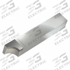 MICRO 100 Single-Point Tool Bit: RAD Tool Bit Style, 1/2 in Shank Wd, 1/2 in Shank Ht, Carbide, Zinc (MPN RAD-11)