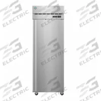 HOSHIZAKI Reach-In Refrigerator: 23.1 cu ft, 79 1/2 in Ht, 33 1/2 in Dp, Yes Energy Star Compliant (MPN R1A-FS). Key specifications — Control Type: Thermostatic; Energy Star Compliant: Yes; Brand: HOSHIZAKI.