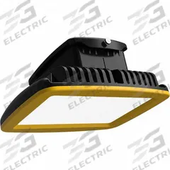 SHAT-R-SHIELD Hazardous Light Fixture: 5,300 lm, 5000K, Stanchion Mount, T3C/T4 Temp Code, 30 W (MPN 030HY50STFRVLYHZ00SCH401). Key specifications — Temperature Code: T3C; Voltage: 120/277V AC; Hazardous Location Rating: Class II, Div 2, Group F, G; Color Temperature: 5000K; Brand: SHAT-R-SHIELD.